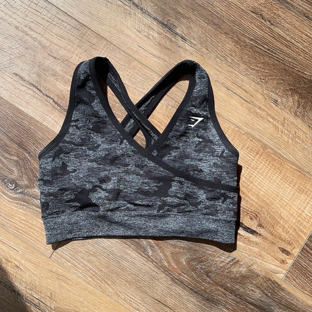 Gymshark Camo Bra